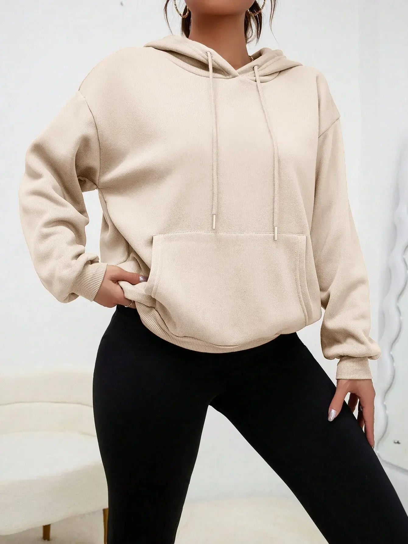 Sudadera con estampado de oso